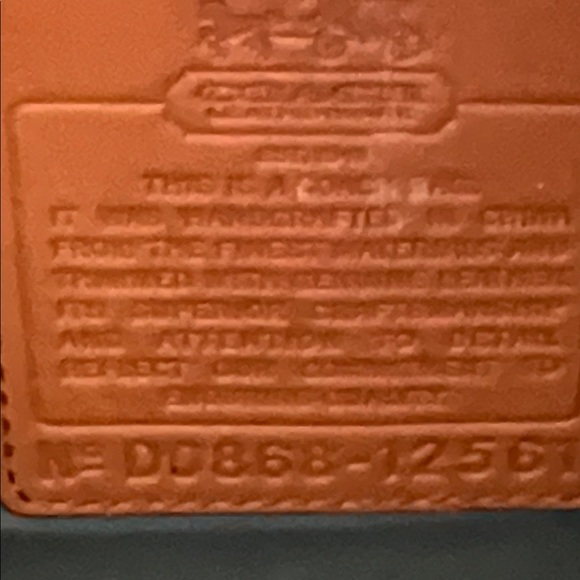 COACH 1941 HERITAGE TATTERSALL BAG - Picture 9 of 11